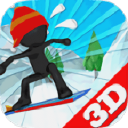 滑雪跑酷内购修改版(snowboard) Logo