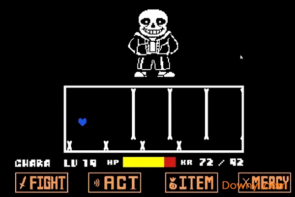 Bad Time Sans无敌版 游戏截图