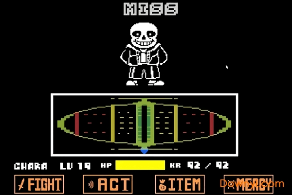Bad Time Sans无敌版 游戏截图
