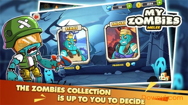 我的僵尸团战无限金币版(my zombies meiee) 游戏截图
